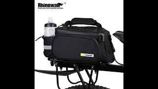 Rhinowalk 10L Waterproof Bike Rear Seat Bag  Large Capacity  Durable and Versatile rearseatbag [upl. by Airpal]