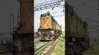 WDM 3A beautiful disel engine run 💞🙏railway indianrailways shortvideo viral engine shorts [upl. by Aenotna]