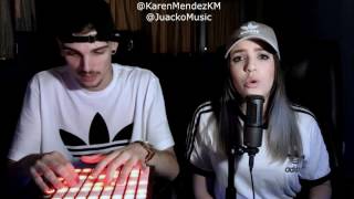 Alguien robó  Sebastian Yatra Cover Instagram Karen Méndez amp Juacko [upl. by Montagna621]