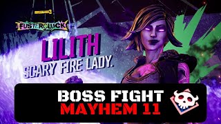 Borderlands 3 Psycho Krieg and the Fantastic Fustercluck  Evil Lilith Boss Fight Mayhem 11 [upl. by Elletnahs]