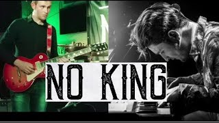 Crazy Hammond Funk Guitar Solo Battle  NO KING [upl. by Ramey]