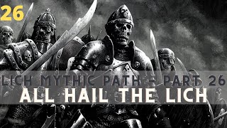 Pathfinder Wrath of the Righteous  Neutral Evil Cruoromancer Lich  Part 26 [upl. by Ayotahc790]