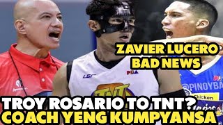 MAGNOLIA ZAVIER LUCERO BAD NEWS I ROS COACH YENG GUIAO KUMPYANSA I TROY ROSARIO TO TNT [upl. by Ayanaj]