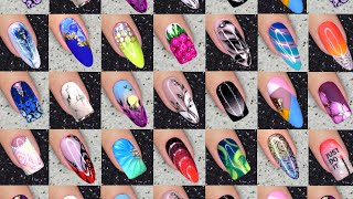 Nail Art Designs 20nails  Best Nail Art Compilation [upl. by Stinky]