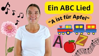 ABC Lied  quotA für Apfelquot  Anlautlied  Kinderlieder zum Mitsingen mit Miss Josi  Lernen für Kleine [upl. by Ranson]