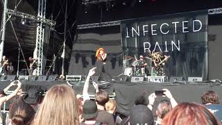 Infected Rain  Passerby  live at Metaldays 2019 Tolmin Slovenia [upl. by Ennagrom]