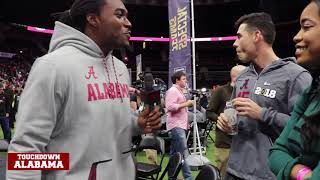 Alabama RB Bo Scarbrough doesnt want to pursue a career in the NFL [upl. by Sirhc]