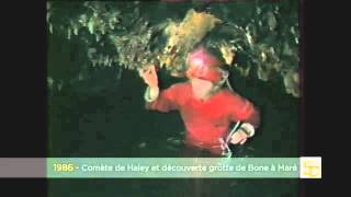 1986  comète de Haley et découverte de la grotte de Bone à Maré [upl. by Nedyarb]