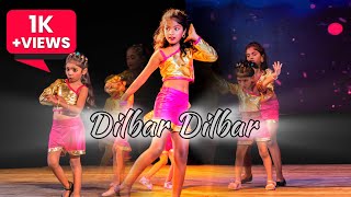 Dilbar Dilbar  Dance Cover  Dazzling Dance Academy [upl. by Adnorehs]