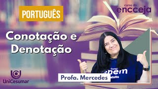 CONOTAÇÃO E DENOTAÇÃO  RESUMO DE PORTUGUÊS PARA O ENCCEJA [upl. by Ninetta]