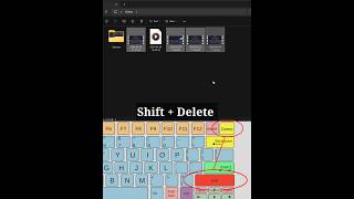 How to permanently delete items files folders on Windows shorts [upl. by Ennaeerb]