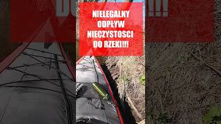 NIELEGALNY odpływ ścieków do rzeki Jak zgłosić [upl. by Moor]