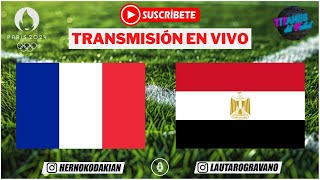 🔴EN VIVO  FRANCIA VS EGIPTO EN VIVO 🏆 SEMIFINAL  JUEGOS OLÍMPICOS 🏆 [upl. by Yaja]