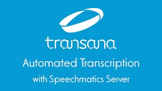 Automated Transcription  Speechmatics 20231013 [upl. by Platt303]