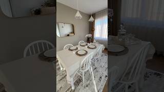 Yemek Odamızı Yeniledik 🍽️ evdeyiz yemekodası youtubecreatorcommunity decoration [upl. by Birkett]