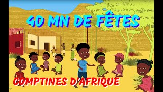 ON FAIT LA FETE  comptines africaines avec paroles [upl. by Haleehs]