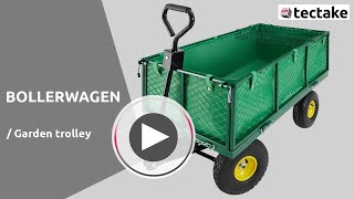 Produktvideo Bollerwagen  TecTake [upl. by Grube]