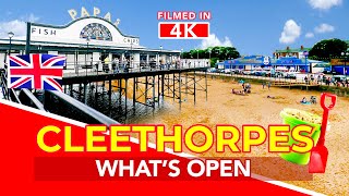 CLEETHORPES  From Cleethorpes Beach to Funfair and Cleethorpes Pier [upl. by Adleme]