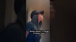 Brandy singing before the election [upl. by Mona]