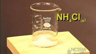 Dissolving of NH4Cl An Endothermic Process [upl. by Eittak]