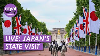 LIVE Emperor and Empress of Japan Begin State Visit [upl. by Einnek]