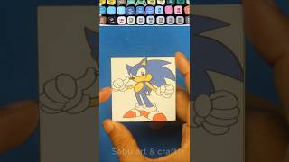 Shin Sonic Tapes Magic Card shorts sonic sonicthehedgehog artandcraft [upl. by Lizabeth]