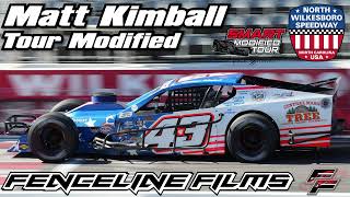 Matt Kimball Smart Modified Tour North Wilksboro Speedway 2024 [upl. by Dukie]