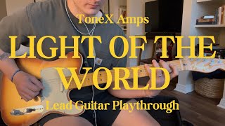 Light Of The World  CityHope Music  LEAD GUITAR PLAYTHROUGH [upl. by Odranar695]