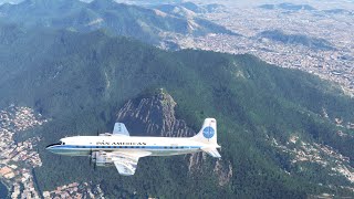 Rio De Janeiro to Buenos Aires  PMDG DC6 Microsoft Flight Simulator Quiet Cruise [upl. by Merp]