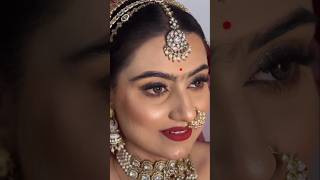 Bridal eye makeup tutorial  Eye Makeup tutorial for beginners eyemakeup eyemakeuptutorial shorts [upl. by Enoryt]