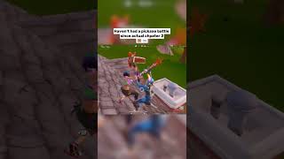 Bro went for the pickaxe battle😭🙏 fortnite fortniteclips gaming funny fortnitememes gaming [upl. by Ion]