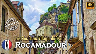 🇫🇷 ROCAMADOUR 🏡 Exploring the Jewel of France Mesmerizing Walking Tour MustSee Sight 4K60fps [upl. by Turrell]