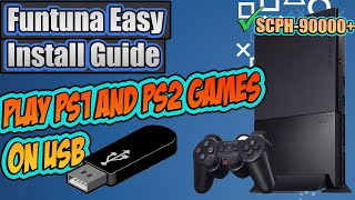 Play PS1 and PS2 games using USB with PS2 Funtuna [upl. by Baumann32]