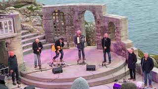 Fisherman’s Friends singing Keep Hauling and All Part of being a Pirate at the Minack Theatre 2021 [upl. by Bo259]