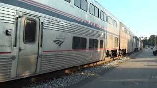 CSX P 030 02 Amtrak 30 Capital Limited departs Connellsville 7224 Eng 25 leads Superliner coaches [upl. by Nilyarg193]