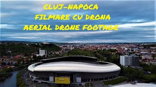 ClujNapoca❌Filmare cu drona👀ClujNapoca from the sky❌Aerial Drone Footage❌Untold Festival Location [upl. by Darlene270]