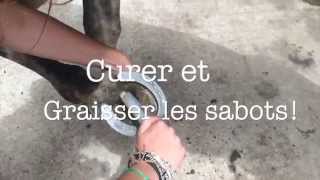 Tuto n°5 Curer et graisser les sabots [upl. by Yahsed]