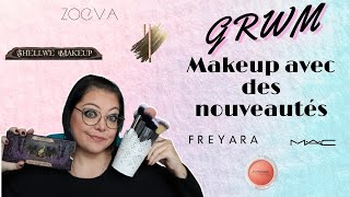 GRWM  Shellwe Makeup Freyara Mac et Zoeva [upl. by Boj]