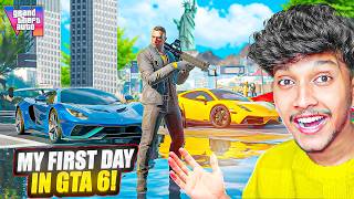 MY FIRST DAY IN GTA 6 CITY😍 [upl. by Wexler]