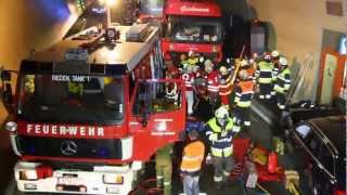 Pfändertunnel Lkw rast in Gegenverkehr [upl. by Madalena]