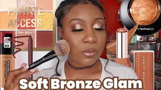 Soft Bronze Glam  New Makeup Grwm [upl. by Gurl]