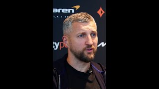 Carl Froch “Conor McGregor can’t punch the skin off a rice pudding” [upl. by Anhaj]