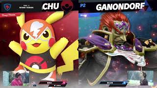 Major Ganondorf vs Mada Pikachu  Pools  Mongos Backyard Brawl [upl. by Allemap]