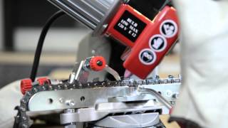 Oregon 520120 and 410120 Electric Chain Grinder Instructions [upl. by Jehiah]