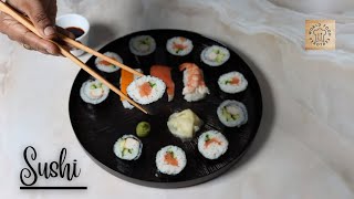 How To Make a Simple Sushi at Home [upl. by Eislehc]