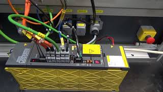 Fanuc A06B6096H304 Servo Amplifier test and repair by industrypartcom [upl. by Asiral]