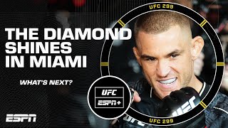 What’s next for Dustin Poirier after UFC 299  UFC Post Show [upl. by Nomed]