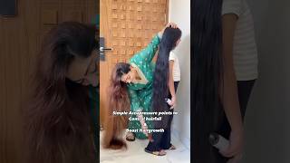 How to stop Hairfall get Long hair for Free Naturally hairfallsolution hairfallcontrol hairgrowth [upl. by Sekoorb]