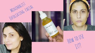 Minimalist AHA PHA and BHA exfoliating serum review and how to use it [upl. by Leitnahs]