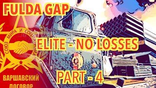 WARNO Army General  Fulda Gap campaign Warsaw pact side Part 4  ELITE No losses challenge [upl. by Latisha197]